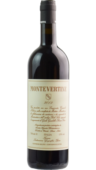 Bottle of Montevertine Montevertine 2019 wine 750 ml