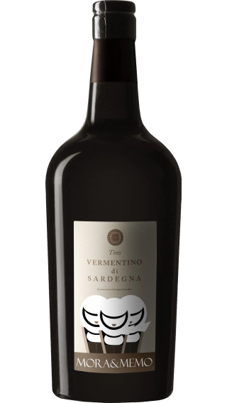 Bottle of Mora & Memo Tino Vermentino di Sardegna 2023 wine 750 ml