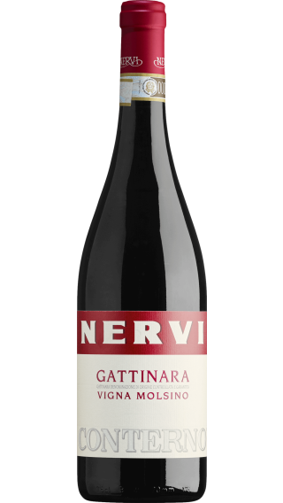 Bottle of Nervi Conterno Gattinara Vigna Molsino 2014 wine 750 ml