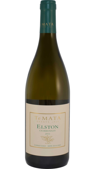 Bottle of Te Mata Estate Elston Chardonnay 2014 wine 750 ml