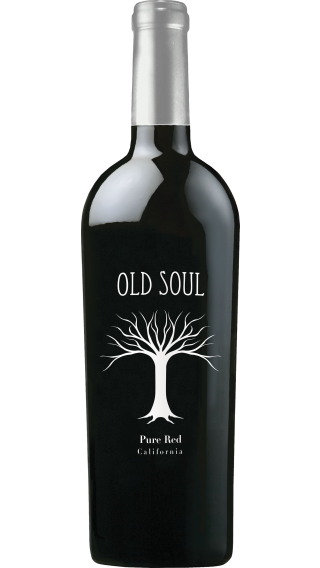 Bottle of Old Soul Pure Red 2020 wine 750 ml