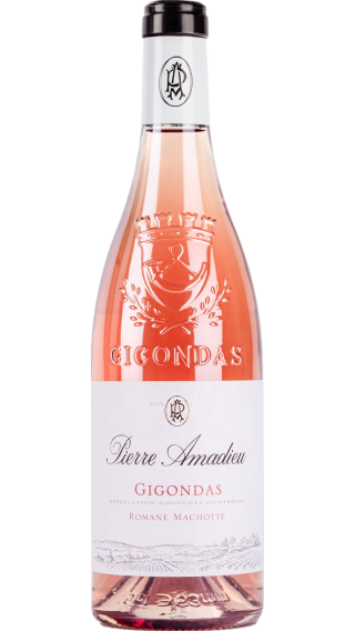 Bottle of Pierre Amadieu Gigondas Romane Machotte Rose 2021 wine 750 ml