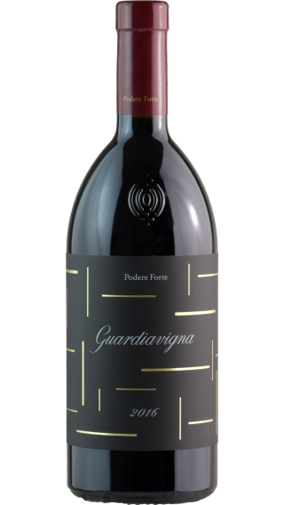 Bottle of Podere Forte Guardiavigna 2016 wine 750 ml