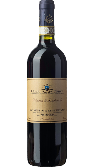 Bottle of San Giusto a Rentennano Chianti Classico Le Baroncole Riserva 2021 wine 750 ml