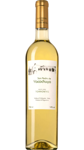 Bottle of San Pedro de Yacochuya Torrontes 2021 wine 750 ml