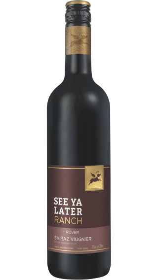 Bottle of See Ya Later Ranch Rover Shiraz Viognier 2020 wine 750 ml