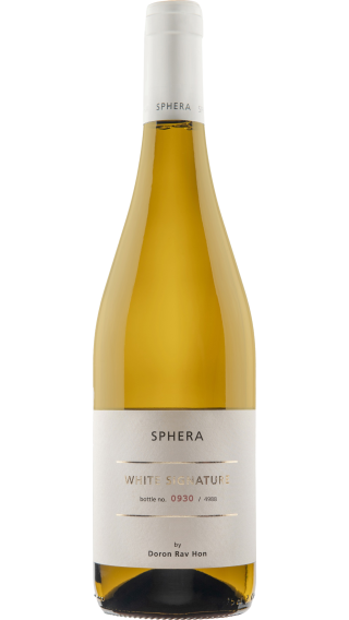 Bottle of Sphera White Signature 2022 wine 750 ml