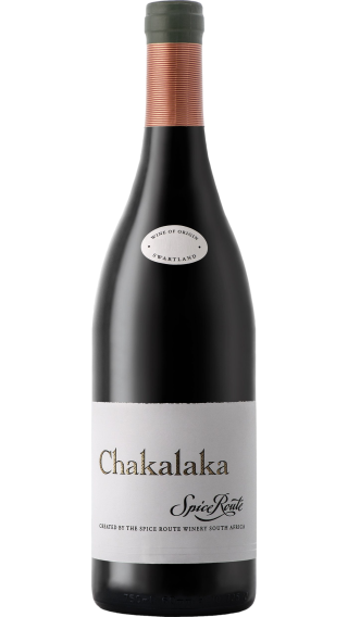 Bottle of Spice Route Chakalaka 2021 wine 750 ml