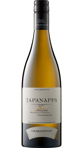 Bottle of Tapanappa Tiers Vineyard Chardonnay 2022 wine 750 ml