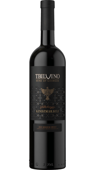 Bottle of Tbilvino Kindzmarauli 2022 wine 750 ml