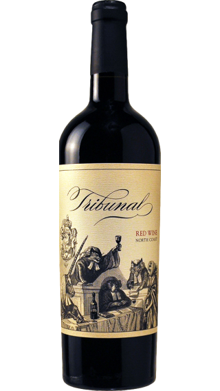 Bottle of Tribunal  Red 2017 wine 750 ml