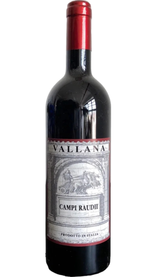 Bottle of Vallana Nebbiolo Campi Raudii 2016 wine 750 ml