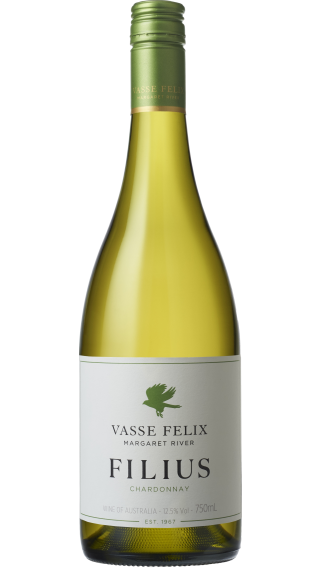 Bottle of Vasse Felix Filius Chardonnay 2021 wine 750 ml