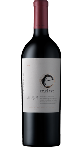 Bottle of Ventisquero Enclave Cabernet Sauvignon 2014 wine 750 ml