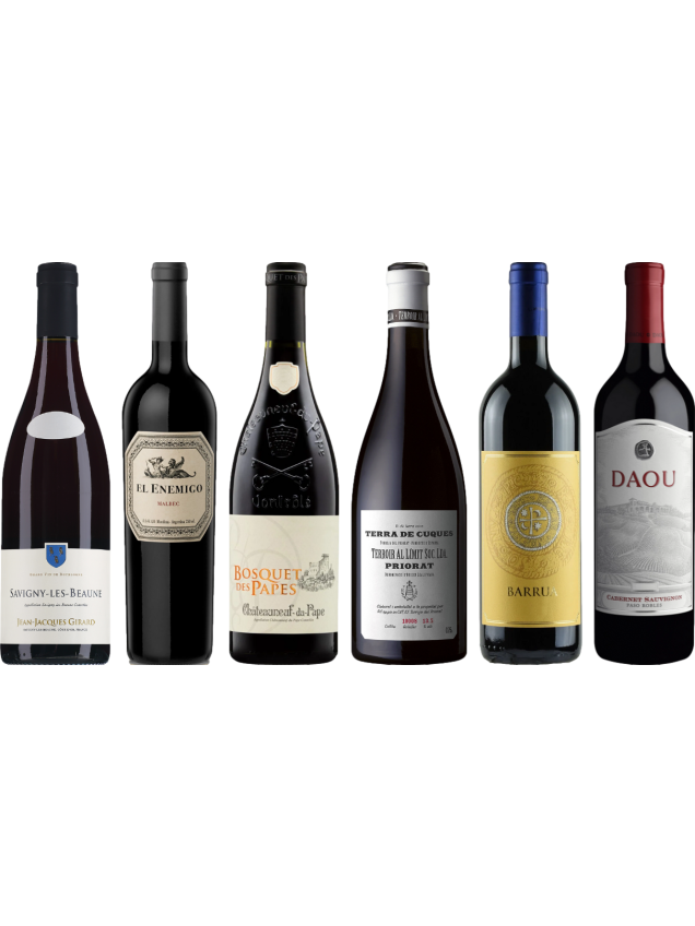 Degustační Balíček Červeného Vína vybrané 8Wines 