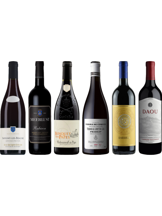 Degustační Balíček Červeného Vína vybrané 8Wines 