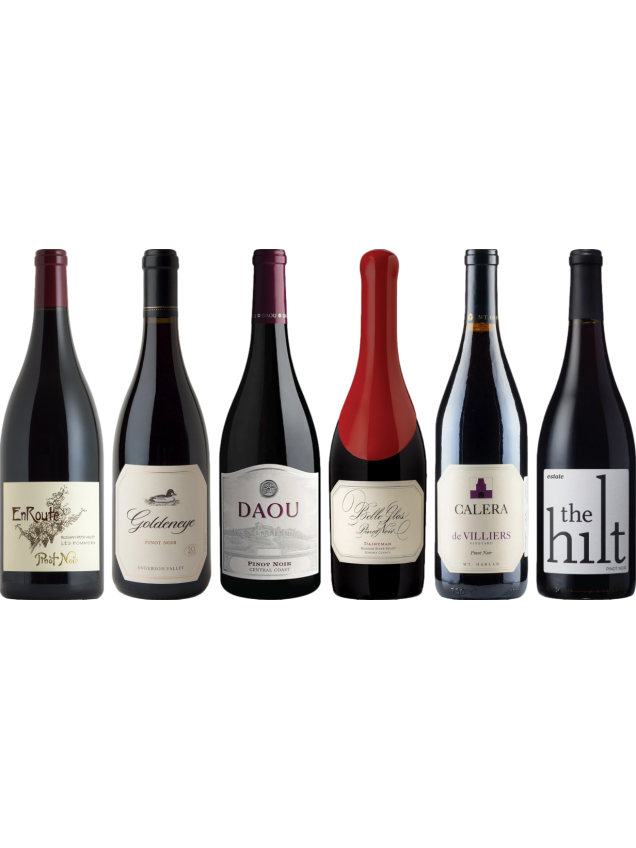 Prémiový Degustační Balíček Kalifornského Pinot Noir 