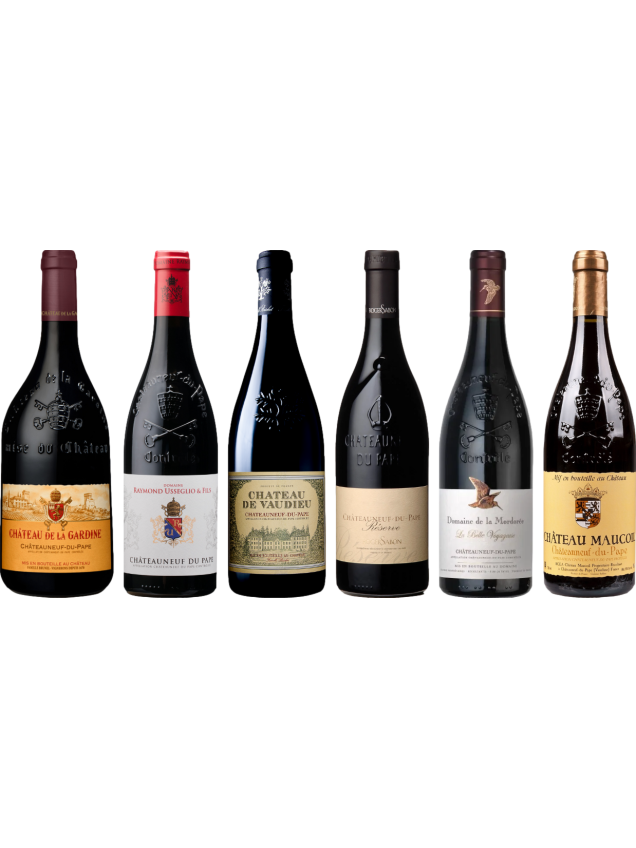 Degustační balíček špičkového Chateauneuf du Pape