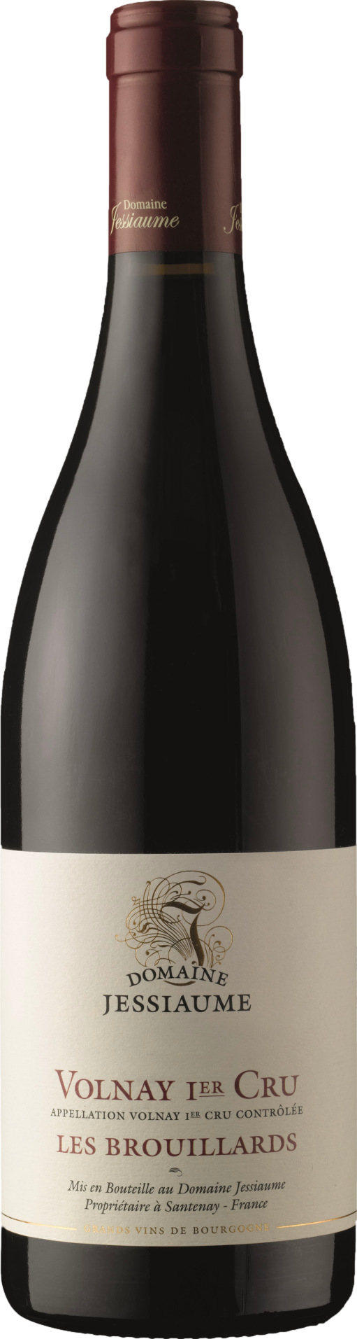 Domaine Jessiaume Volnay Premier Cru Les Brouillards 2023 Červené 13.5% 0.75 l (holá láhev)