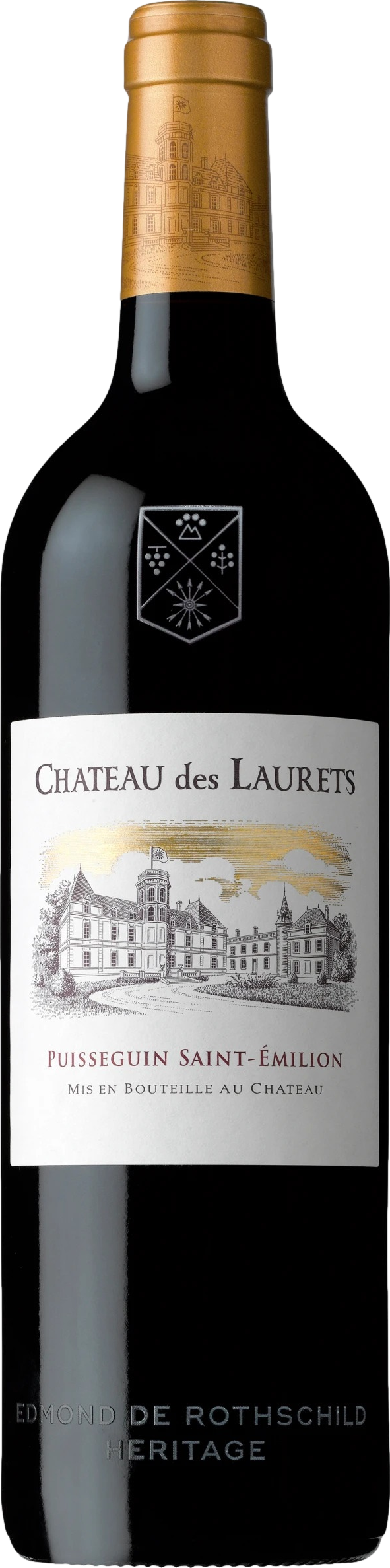 Edmond de Rothschild Chateau des Laurets 2018 Červené 14.5% 0.75 l (holá láhev)