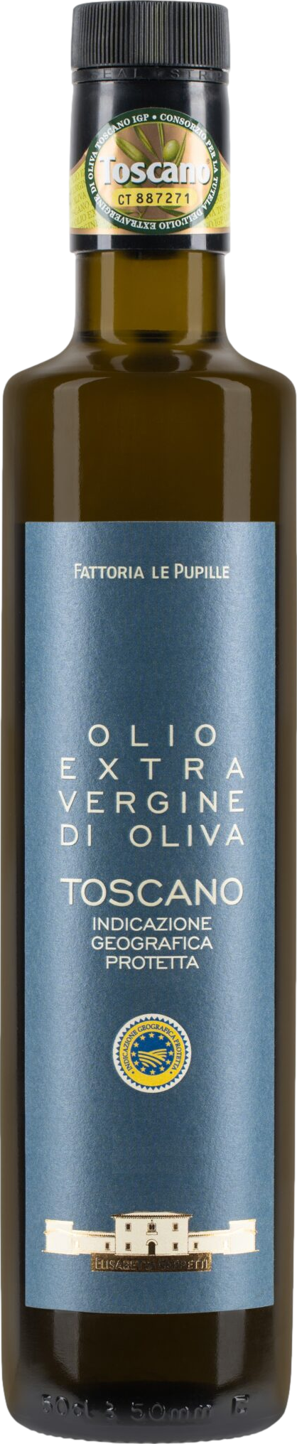 Fattoria Le Pupille Olive Oil 0.0% 0.5 l (holá láhev)