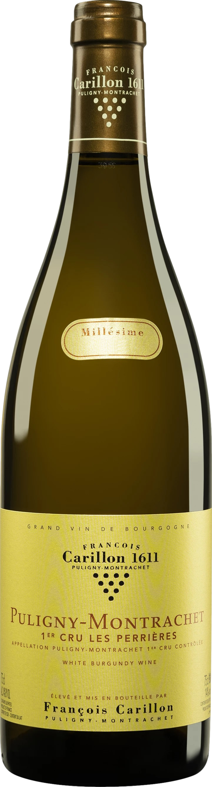 Francois Carillon Puligny-Montrachet Premier Cru Les Perrieres 2023 Bílé 13.5% 0.75 l (holá láhev)