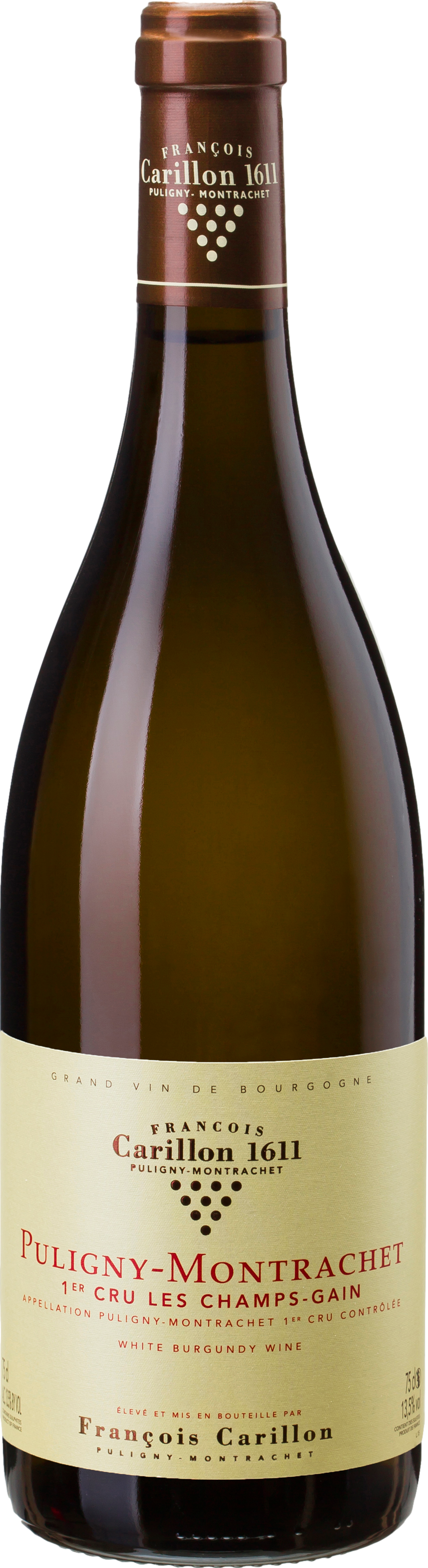 Francois Carillon Puligny-Montrachet Premier Cru Champ Gain 2023 Bílé 13.5% 0.75 l (holá láhev)