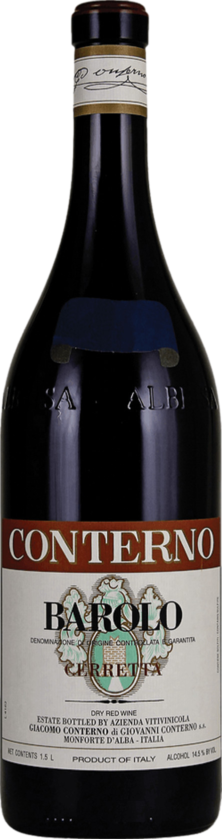 Giacomo Conterno Barolo Cerretta 2017 Červené 15.0% 0.75 l (holá láhev)