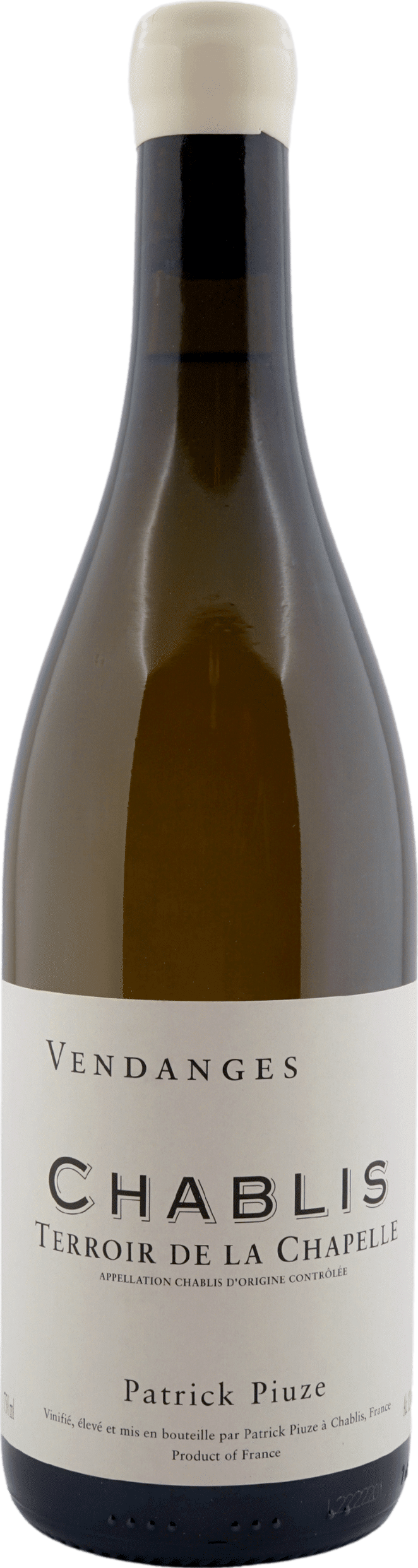 Patrick Piuze Chablis Terroir de la Chapelle 2021 Bílé 12.5% 0.75 l (holá láhev)
