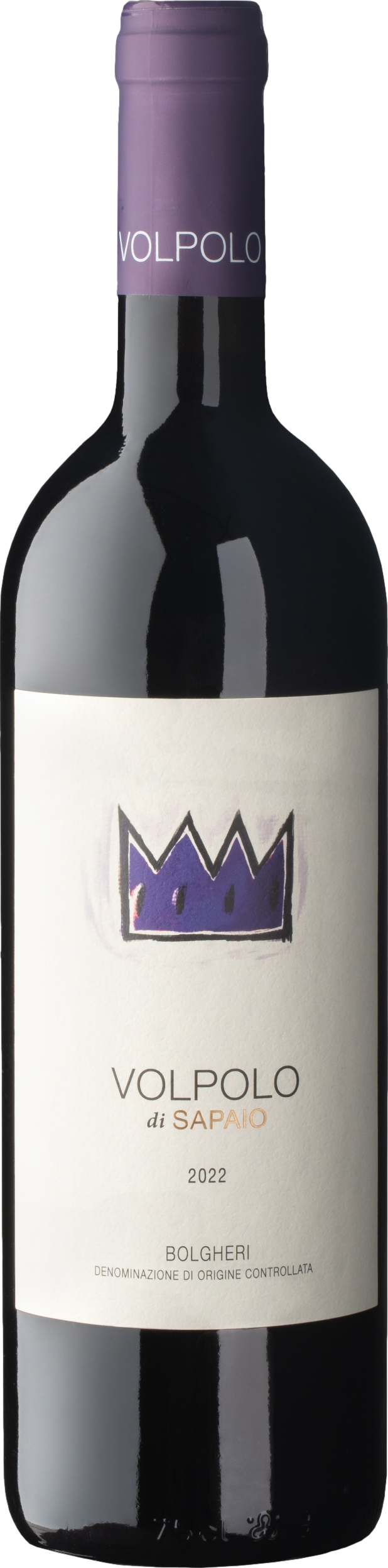 Podere Sapaio Bolgheri Volpolo 2022 Červené 14.5% 0.75 l (holá láhev)