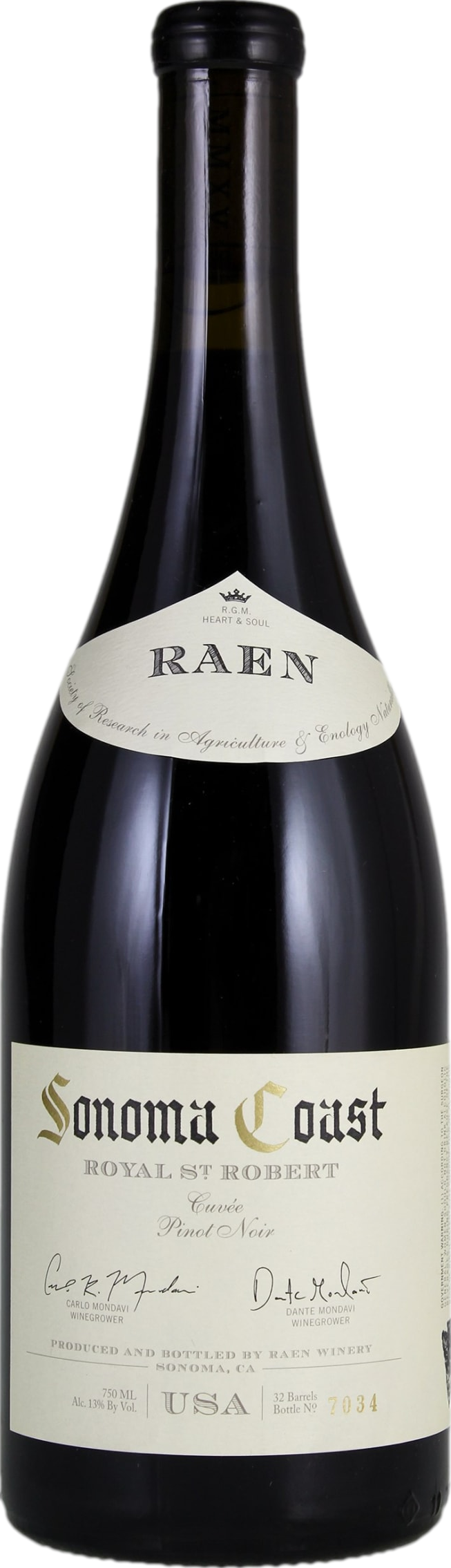 Raen Royal St. Robert Cuvee Pinot Noir 2022 Červené 13.0% 0.75 l (holá láhev)