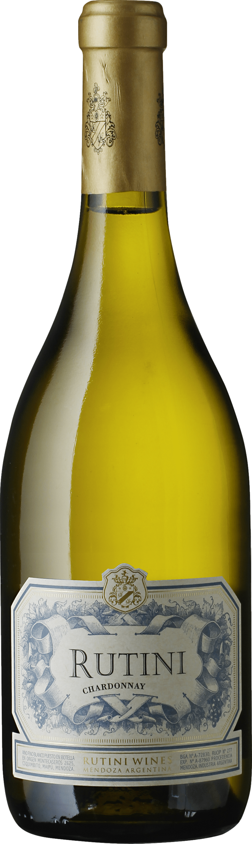 Rutini Chardonnay 2022 Bílé 14.2% 0.75 l (holá láhev)