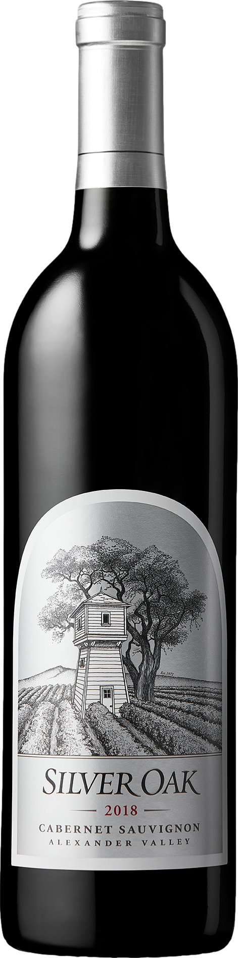 Silver Oak Alexander Valley Cabernet Sauvignon 2018 Červené 14.0% 0.75 l (holá láhev)