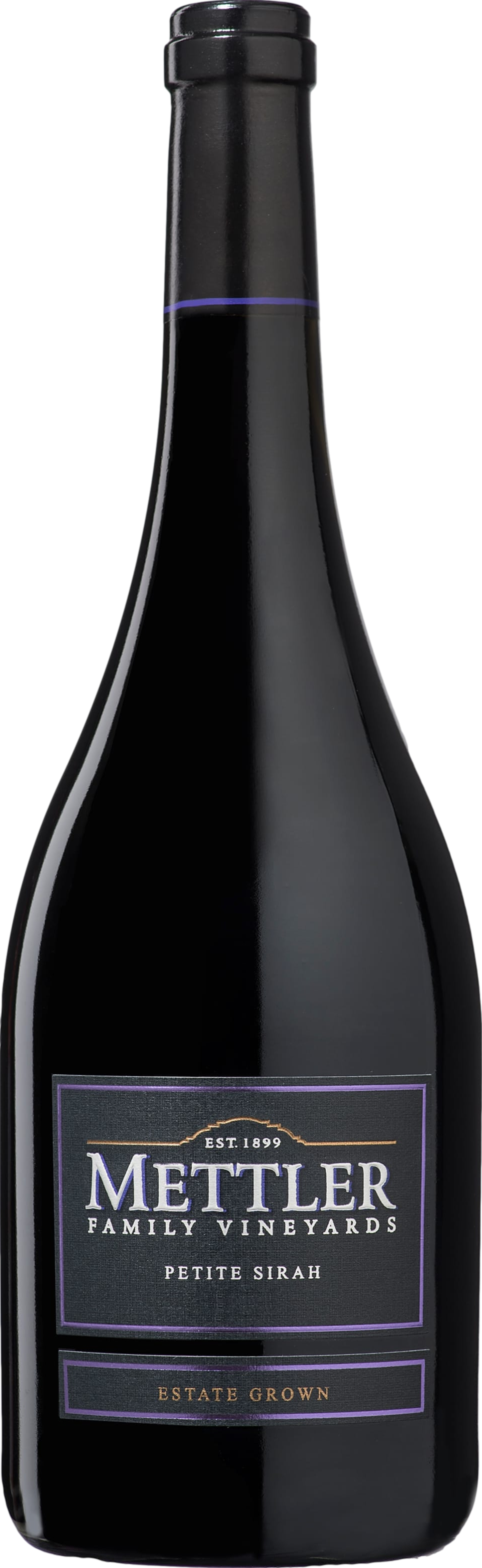 Mettler Petite Sirah 2019 Červené 15.0% 0.75 l (holá láhev)