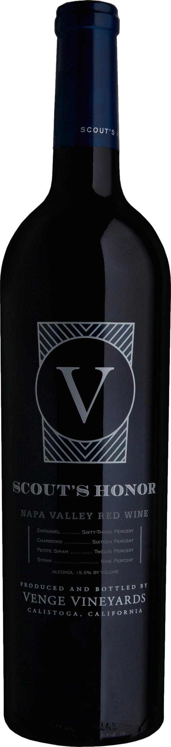 Venge Vineyards Scout's Honor Proprietary Red 2021 Červené 15.5% 0.75 l (holá láhev)