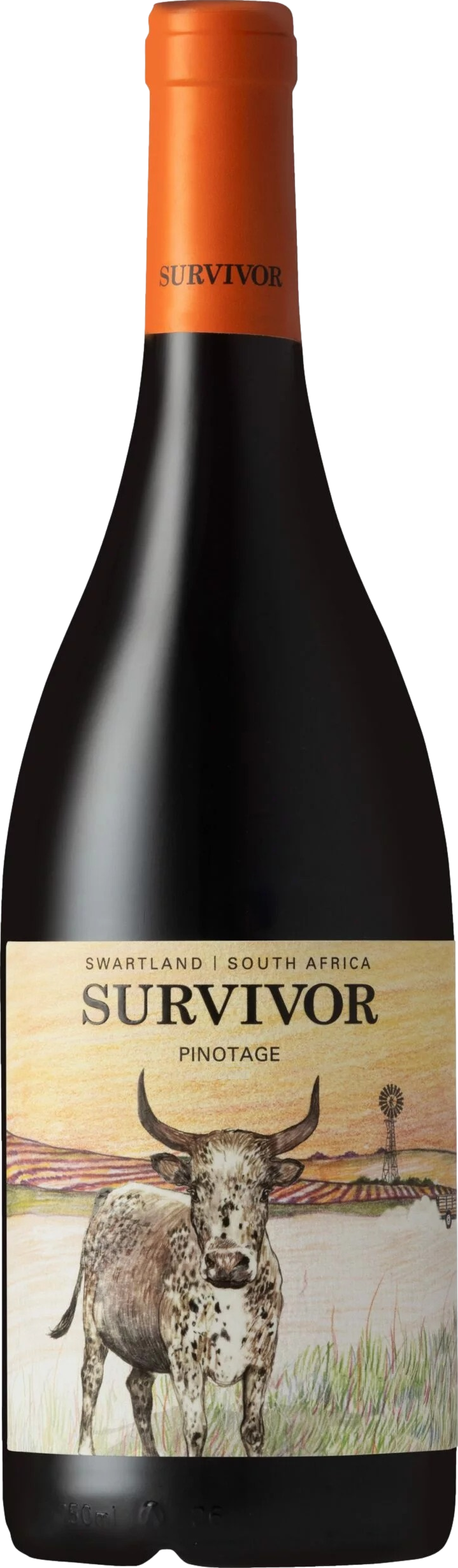 Survivor Pinotage 2023 Červené 14.8% 0.75 l (holá láhev)