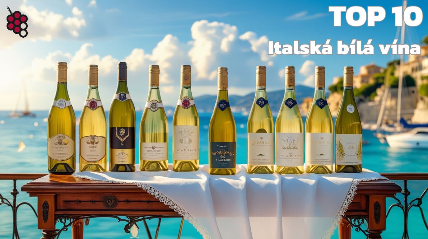 10 nejlepších italských bílých vín