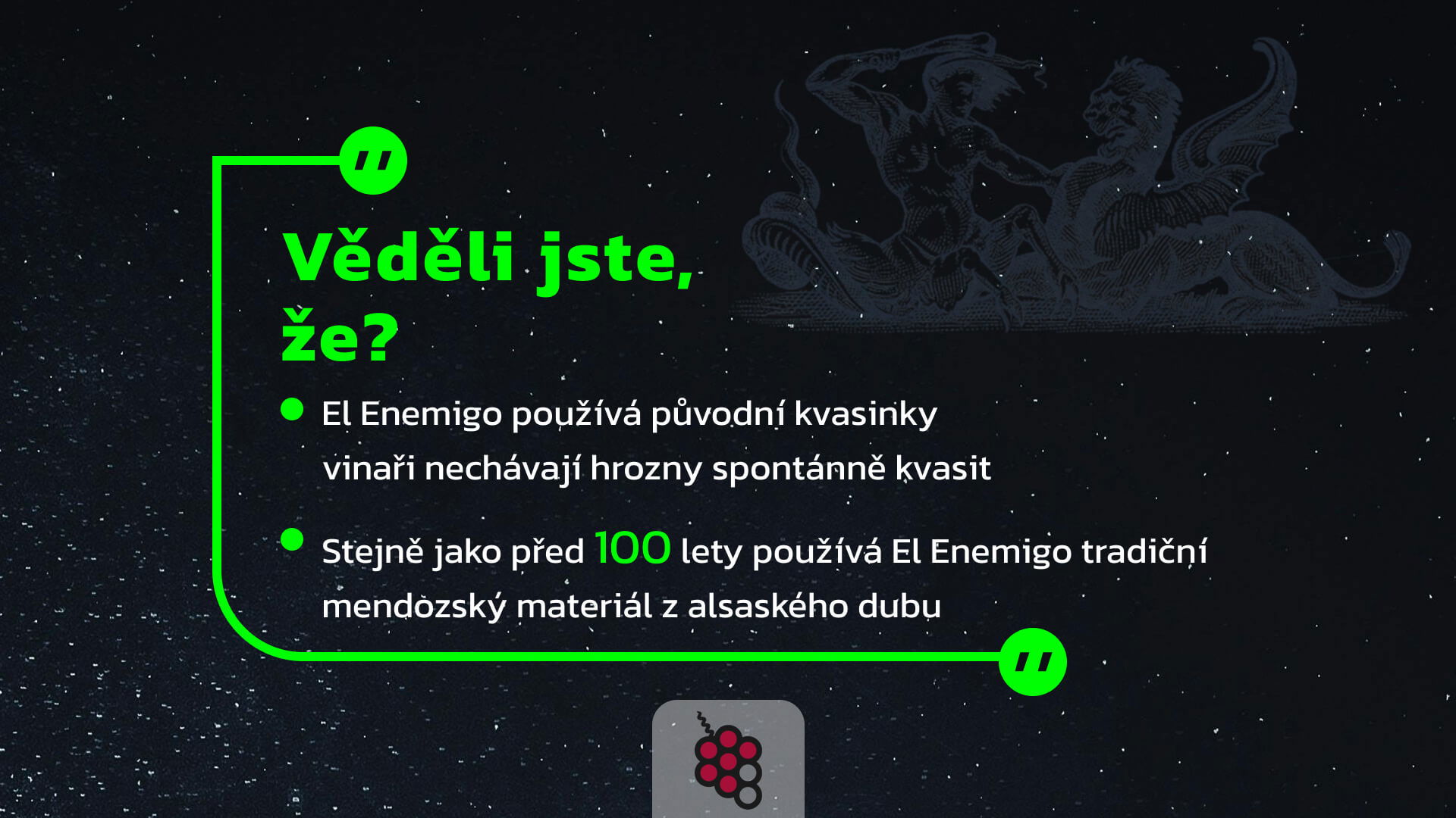 Co je na produkci El Enemigo tak zvláštního