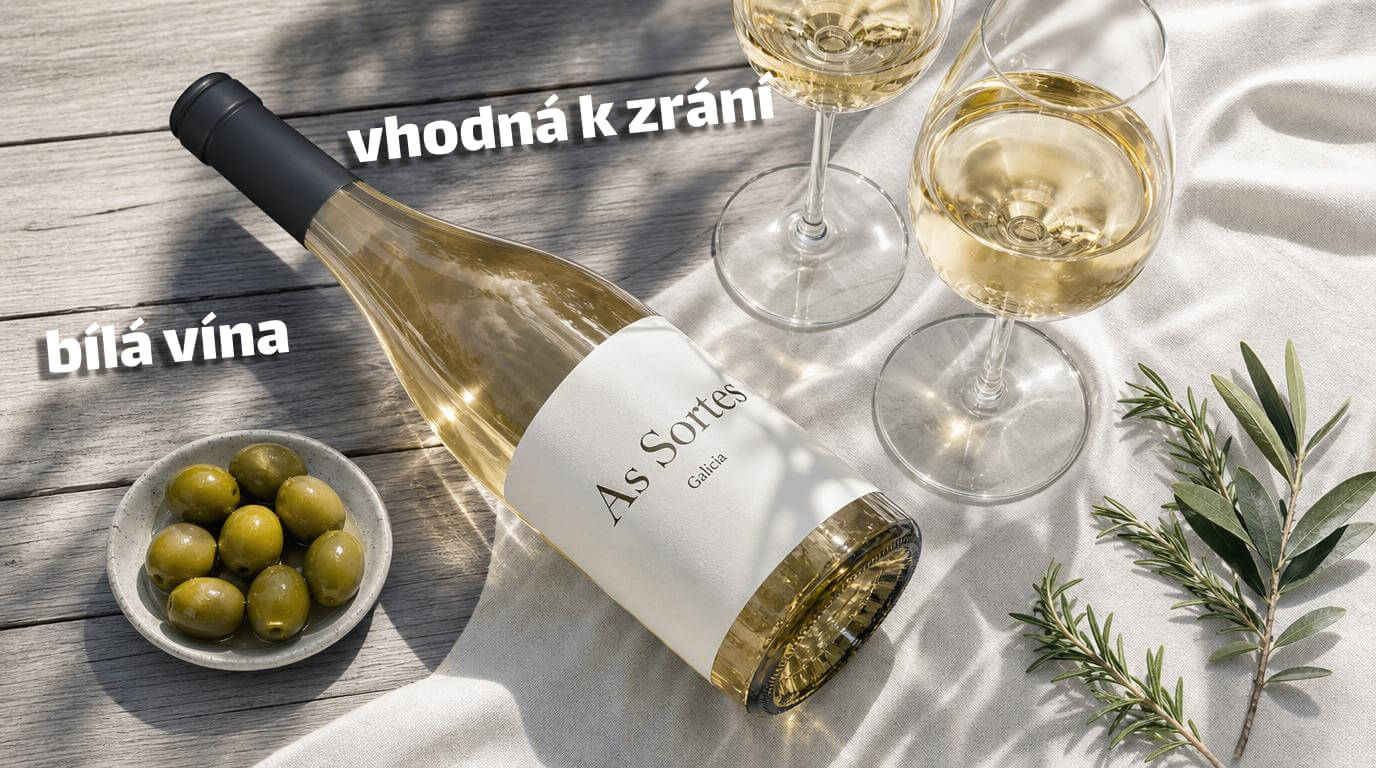 bílá vína vhodná k zrání